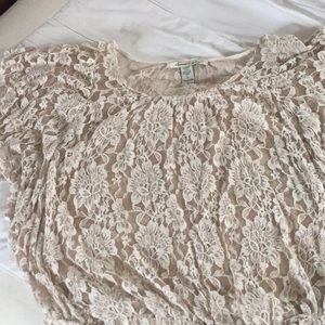 Blouse. Lacy and elegant!